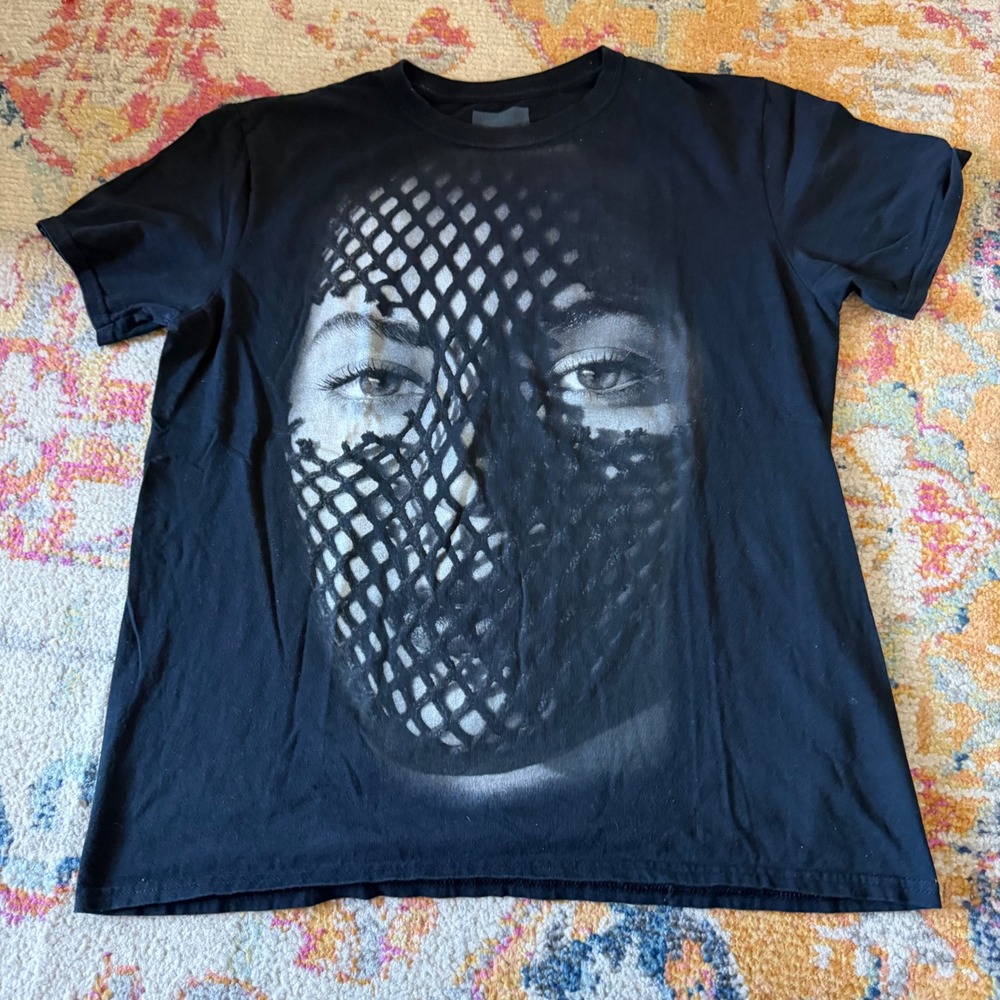 Beyonce Jay-Z On The Run Tour 2014 Graphic T-Shirt Black Large Concert Tee
